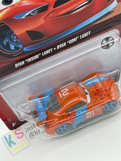 DISNEY PIXAR CARS BY MATTEL - "RYAN "INSIDE" LANEY"CARS 3 NEXT-GEN SERIES - 2023 RE-RELEASED- BNIP
