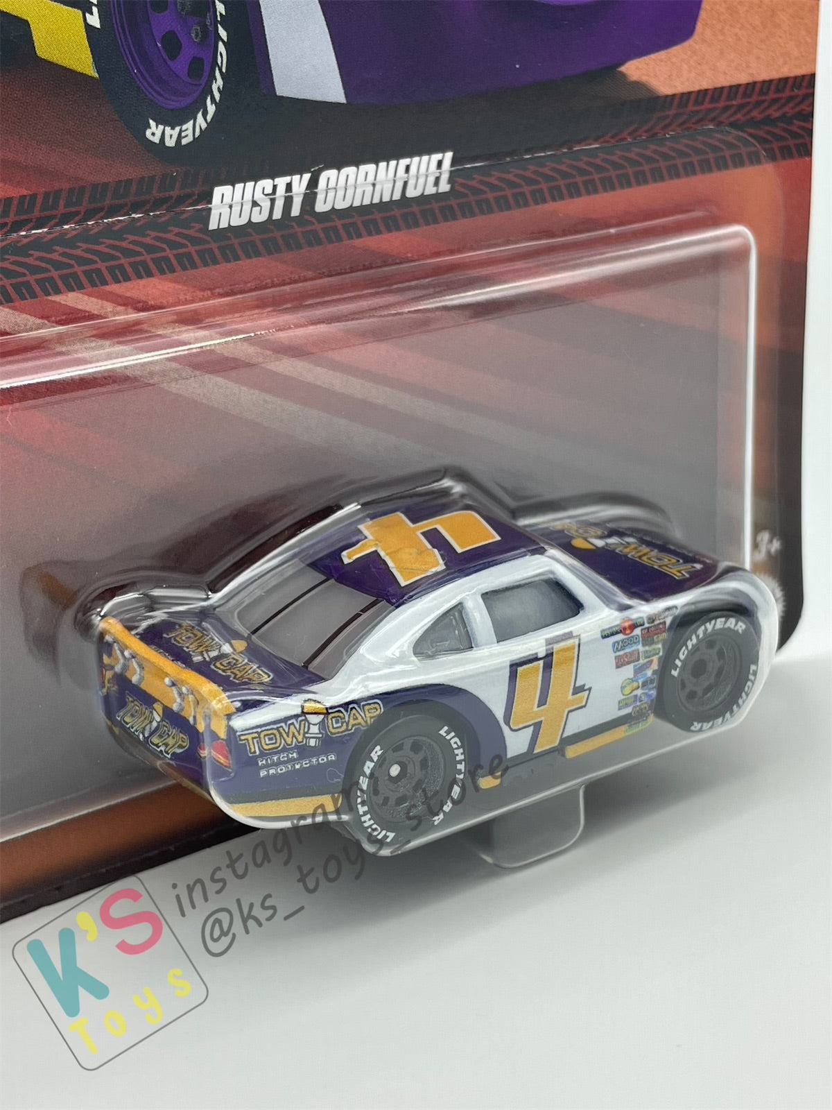 DISNEY PIXAR CARS BY MATTEL - "RUSTY CORNFUEL / TOW CAP" CARS1 - 2024 RE-RELEASED - BNIP