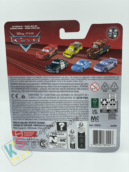 Disney Pixar Cars by MATTEL, BRUSH CURBER - 2024 RE-RELEASED - BNIP