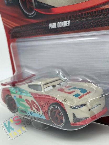 DISNEY PIXAR CARS BY MATTEL - "PAUL CONREV" NEXT-GEN RACERS CARS 3 - 2023 RE-RELEASE- BNIP