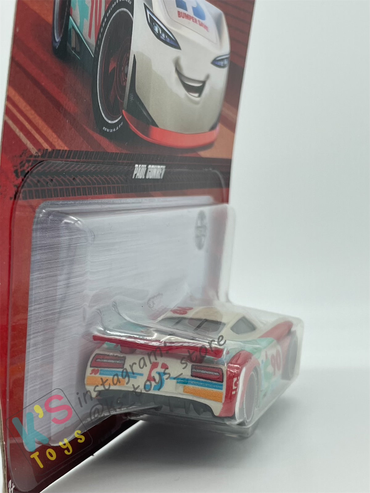 DISNEY PIXAR CARS BY MATTEL - "PAUL CONREV" NEXT-GEN RACERS CARS 3 - 2023 RE-RELEASE- BNIP