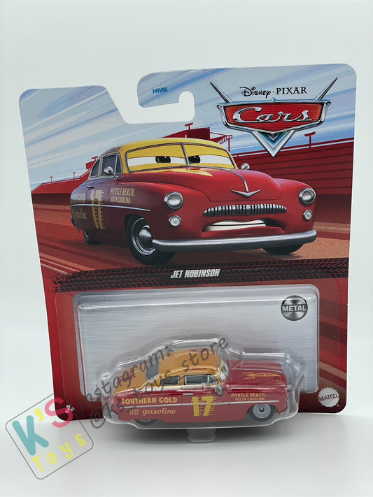 DISNEY PIXAR CARS BY MATTEL, JET ROBINSON - 2023 RE-RELEASED - BNIP