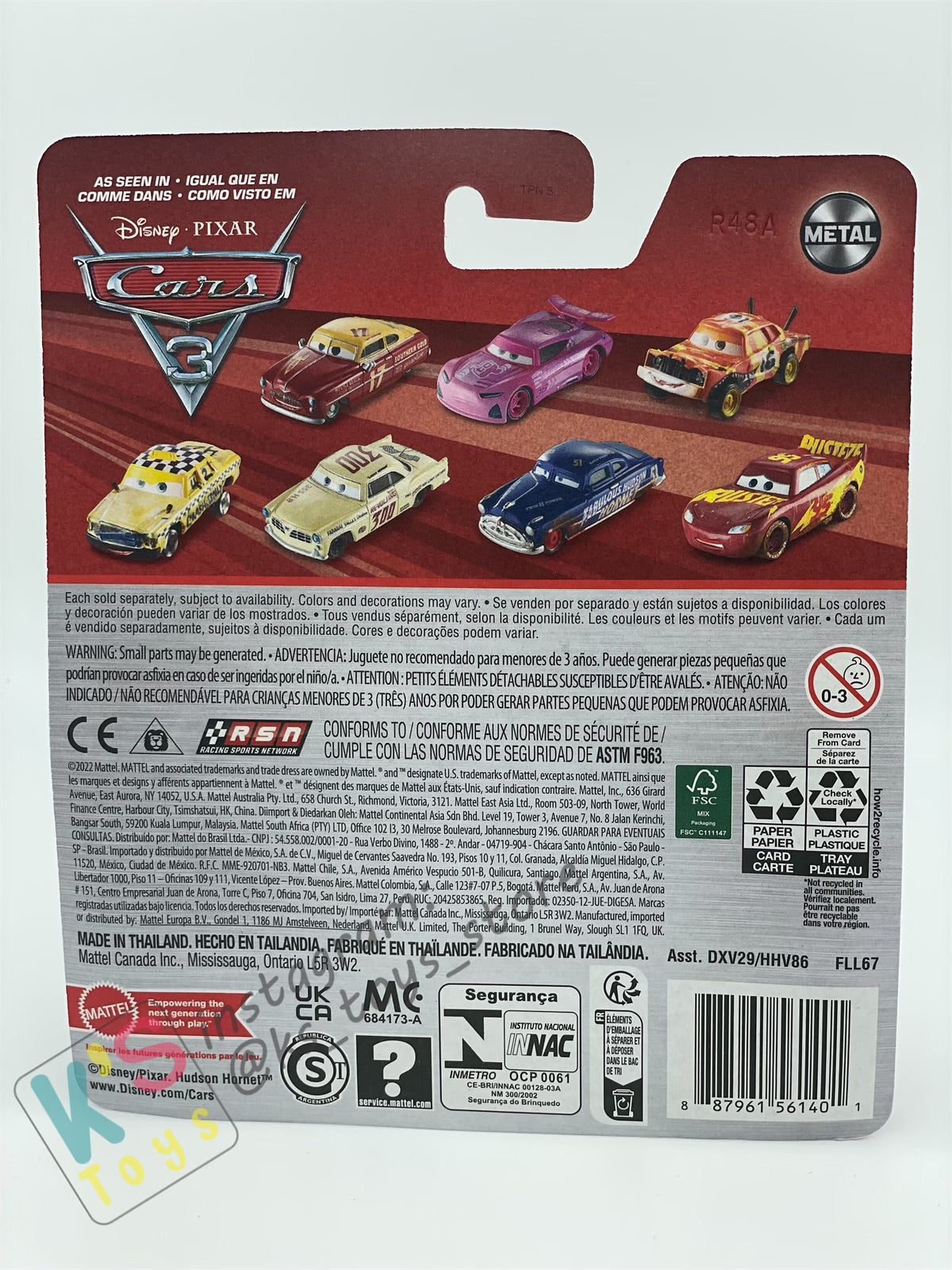 DISNEY PIXAR CARS BY MATTEL, JET ROBINSON - 2023 RE-RELEASED - BNIP