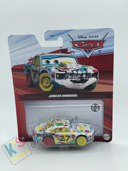 DISNEY PIXAR CARS BY MATTEL, JAMBALAYA CHIMICHANGA - 2022 RE-RELEASED - BNIP