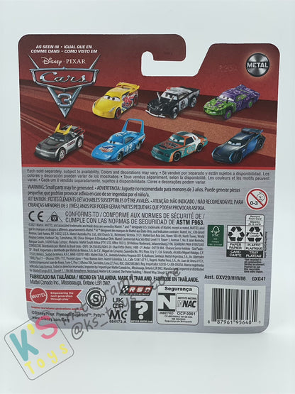 DISNEY PIXAR CARS BY MATTEL, JAMBALAYA CHIMICHANGA - 2022 RE-RELEASED - BNIP