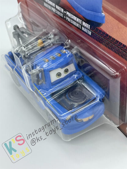 DISNEY PIXAR CARS BY MATTEL - "PRESIDENT MATER" 2024 NEW RELEASE - BNIP