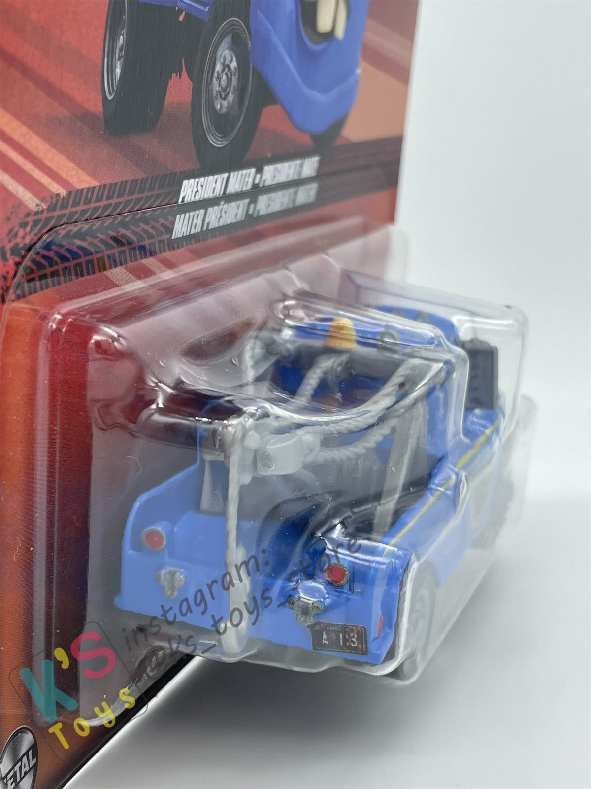 DISNEY PIXAR CARS BY MATTEL - "PRESIDENT MATER" 2024 NEW RELEASE - BNIP