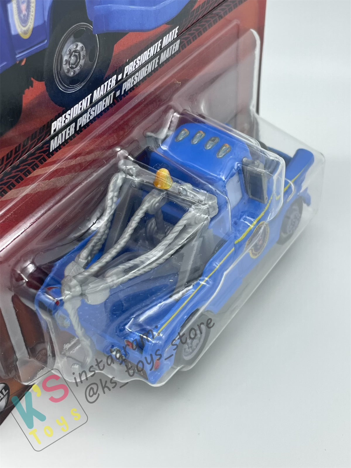 DISNEY PIXAR CARS BY MATTEL - "PRESIDENT MATER" 2024 NEW RELEASE - BNIP