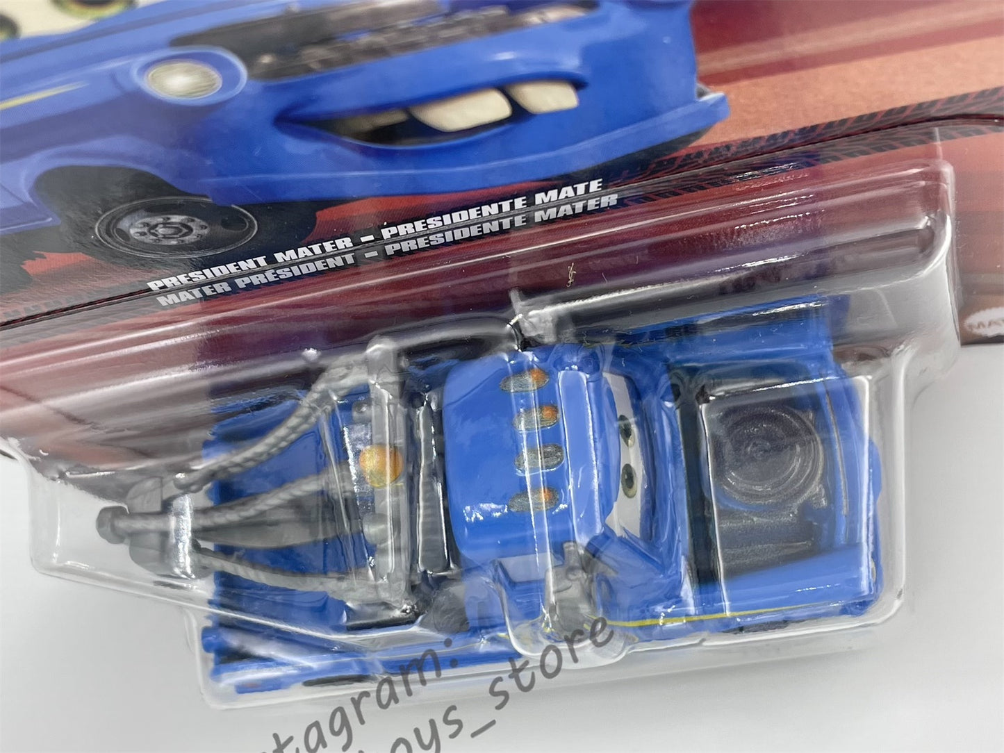 DISNEY PIXAR CARS BY MATTEL - "PRESIDENT MATER" 2024 NEW RELEASE - BNIP