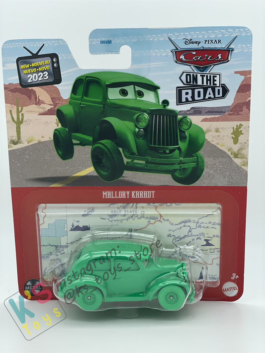DISNEY PIXAR CARS BY MATTEL, MALLORY KARHUT - 2023 NEW RELEASE - BNIP