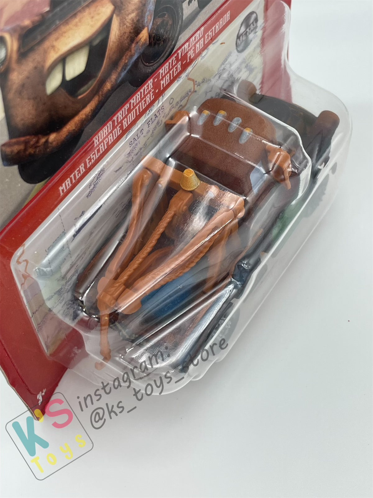 DISNEY PIXAR CARS BY MATTEL - "MATER" CARS ON THE ROAD 2023 NEW VARIANTS - BNIP