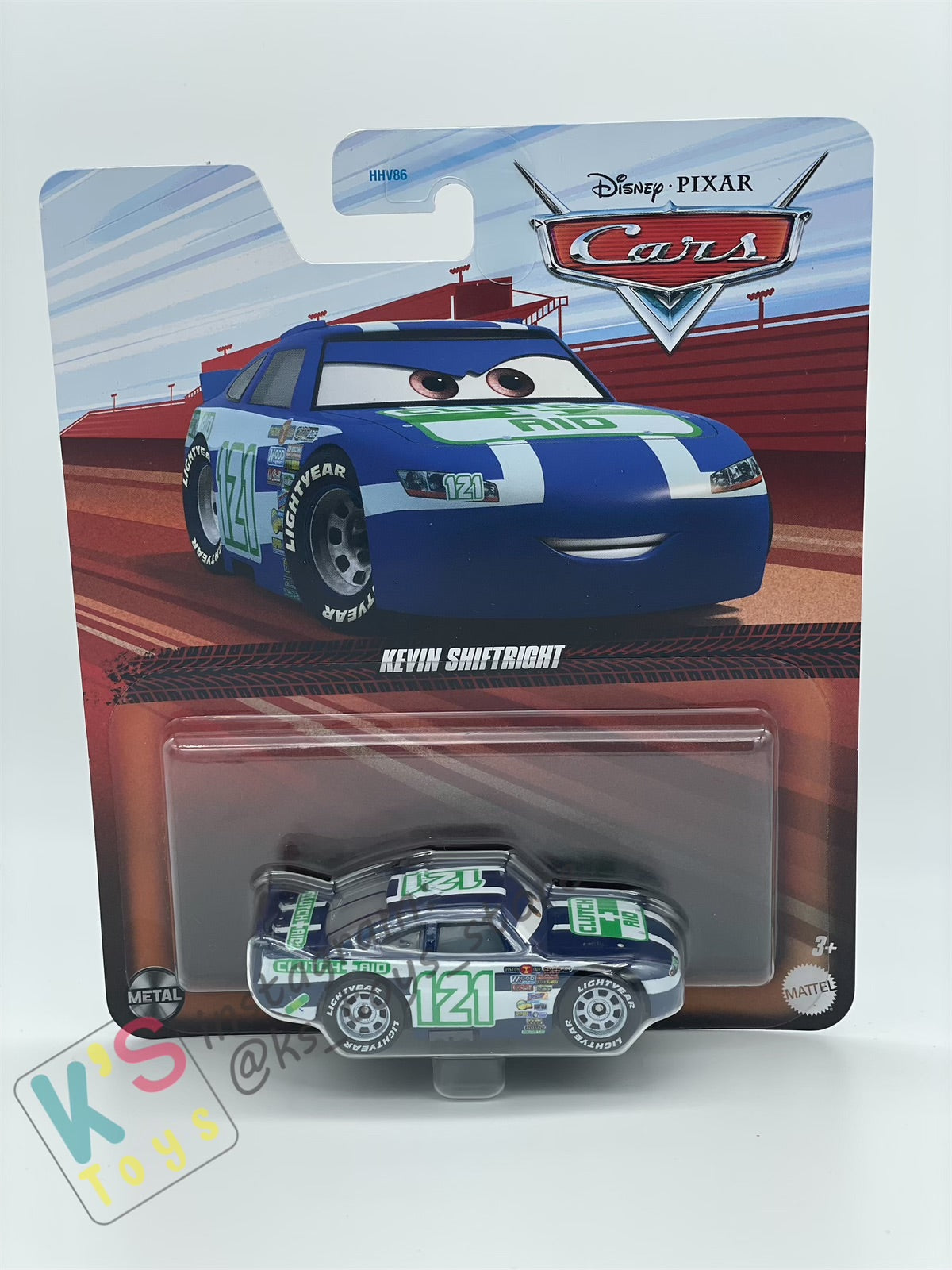 Disney Pixar Cars by MATTEL, KEVIN SHIFTRIGHT - 2023/2024 RE-RELEASED - BNIP