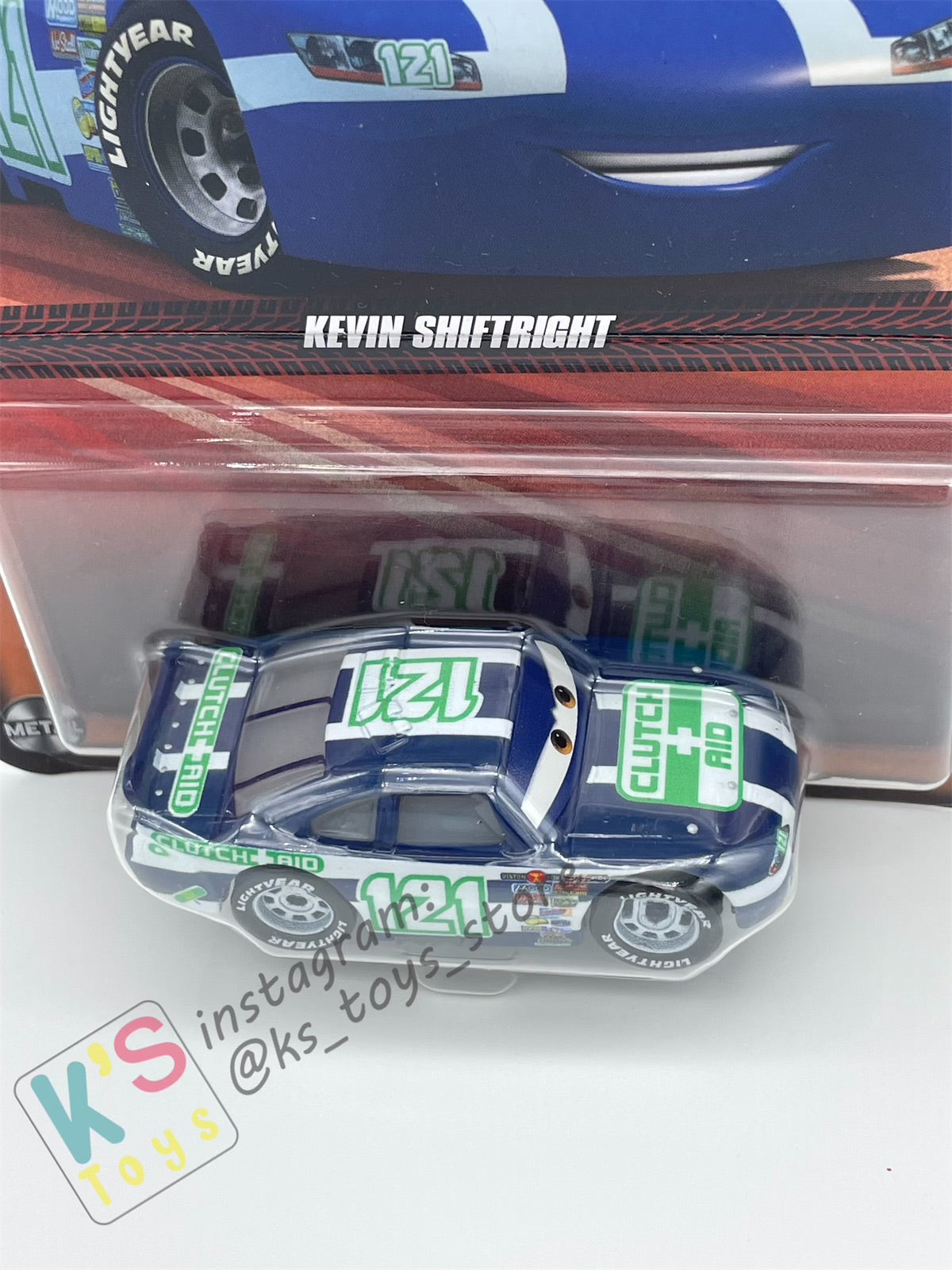 Disney Pixar Cars by MATTEL, KEVIN SHIFTRIGHT - 2023/2024 RE-RELEASED - BNIP