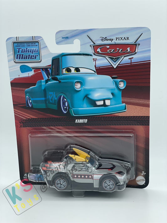 Disney Pixar Cars by MATTEL, KABUTO WITH FLAMES - 2023 RE-RELEASED - BNIP