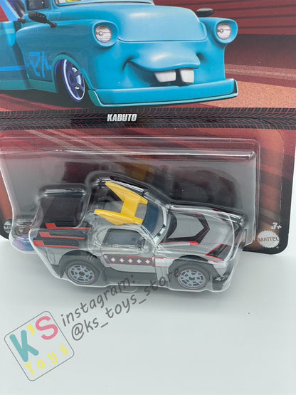 Disney Pixar Cars by MATTEL, KABUTO WITH FLAMES - 2023 RE-RELEASED - BNIP