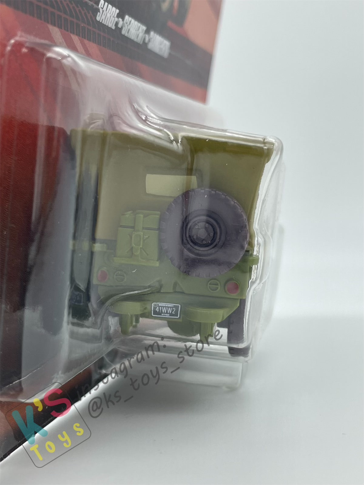 DISNEY PIXAR CARS BY MATTEL - "SARGE" CARS 1 - 2023 RE-RELEASED - BNIP