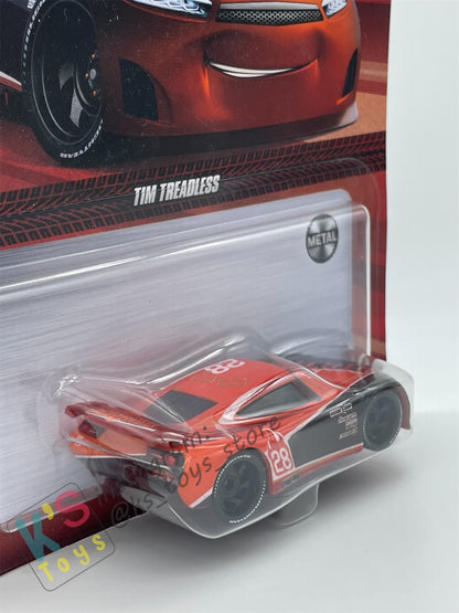 DISNEY PIXAR CARS BY MATTEL - "TIM TREADLESS"  Cars 3 - 2023  RE-RELEASED - BNIP