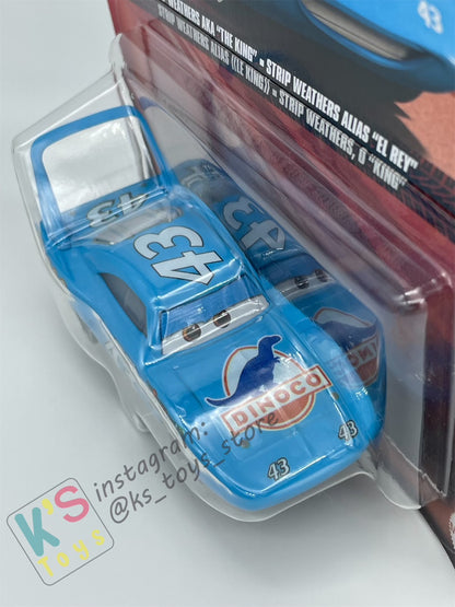 DISNEY PIXAR CARS BY MATTEL - "STRIP WEATHERS AKA THE KING" CARS - 2024 RE-RELEASED - BNIP