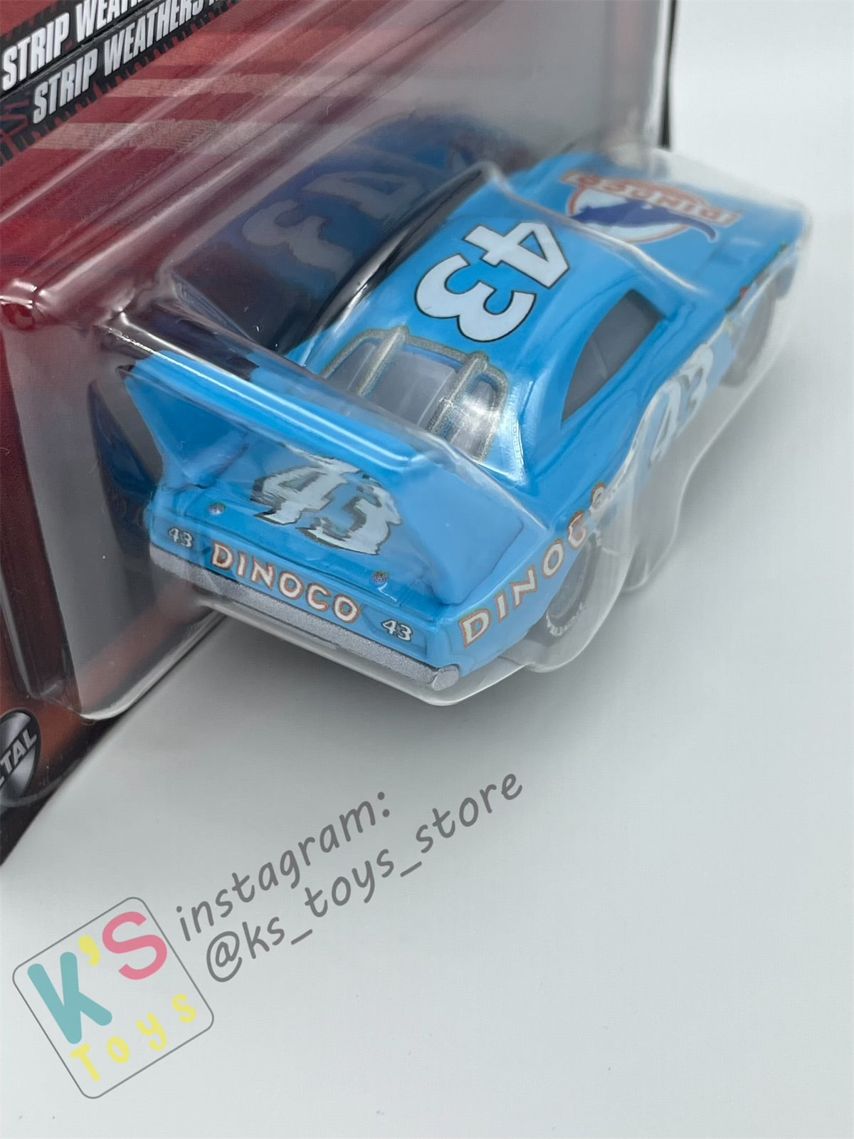 DISNEY PIXAR CARS BY MATTEL - "STRIP WEATHERS AKA THE KING" CARS - 2024 RE-RELEASED - BNIP