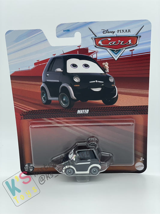 DISNEY PIXAR CARS BY MATTEL - "MATEO" CARS ON THE ROAD 2024 RE-RELEASED - BNIP