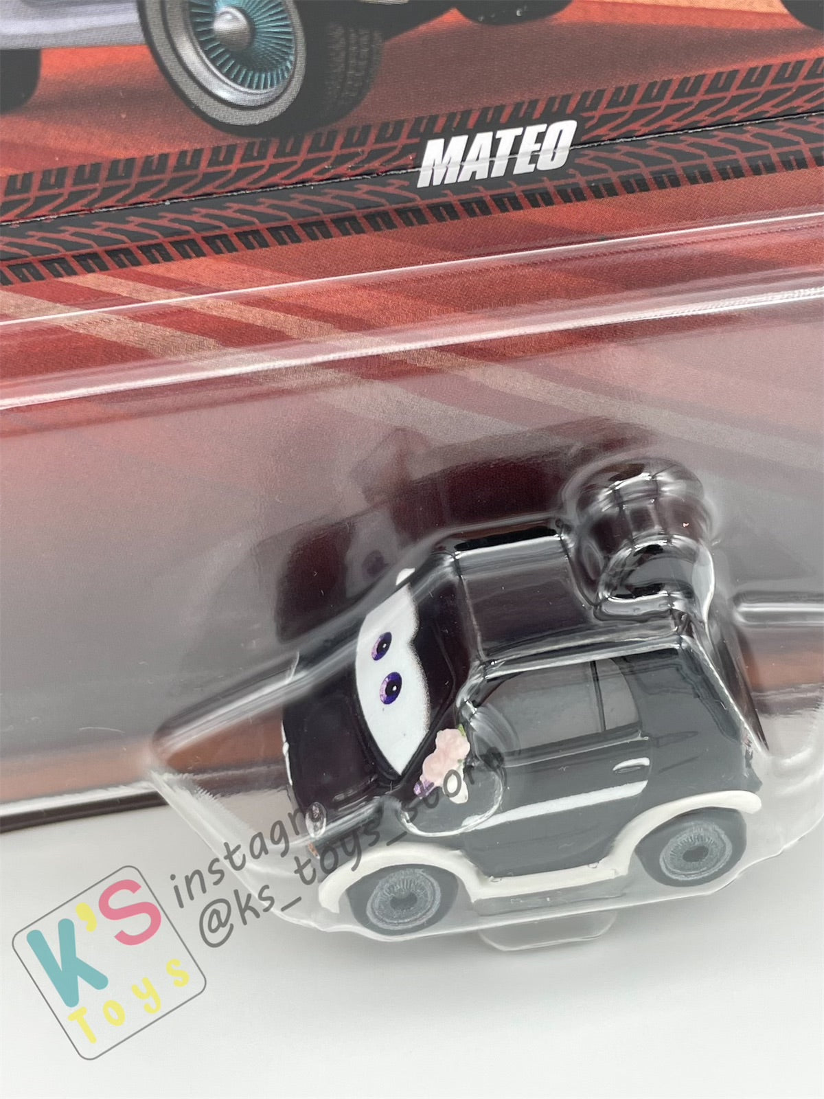 DISNEY PIXAR CARS BY MATTEL - "MATEO" CARS ON THE ROAD 2024 RE-RELEASED - BNIP