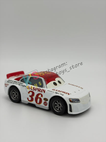 PRE-OWNED / LOOSE DISNEY PIXAR CARS 1:55 BY MATTEL - "REB MEEKER" THOMASVILLE RACING LEGENDS SERIES - NEAR MINT CONDITION
