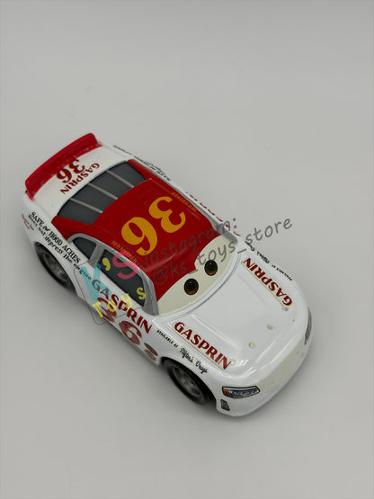 PRE-OWNED / LOOSE DISNEY PIXAR CARS 1:55 BY MATTEL - "REB MEEKER" THOMASVILLE RACING LEGENDS SERIES - NEAR MINT CONDITION