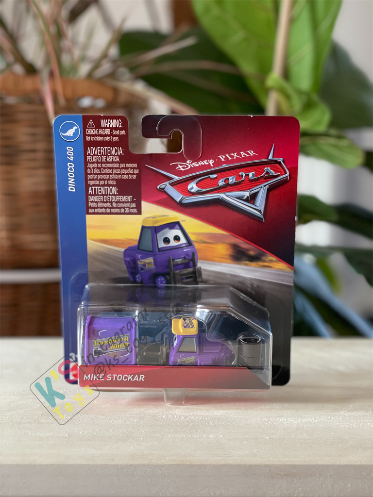 DISNEY PIXAR CARS BY MATTEL, MIKE STOCKAR - DINOCO 400 - BNIP