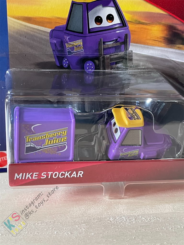 DISNEY PIXAR CARS BY MATTEL, MIKE STOCKAR - DINOCO 400 - BNIP