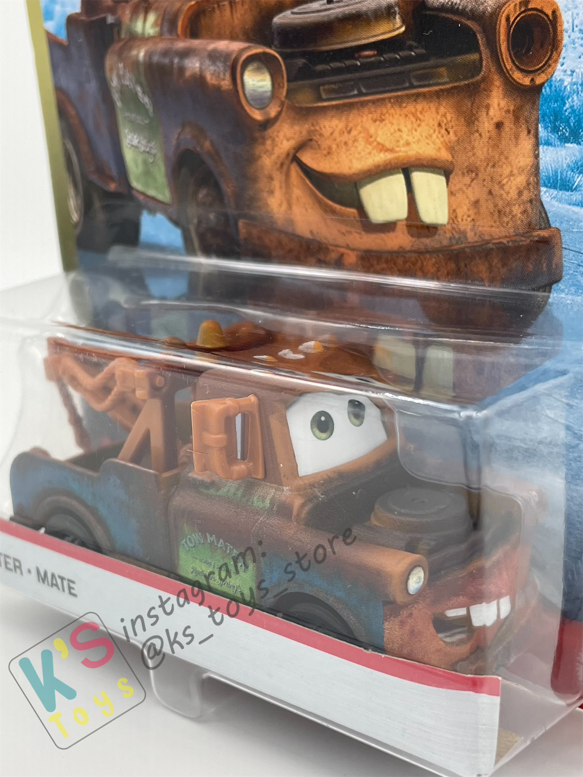 DISNEY PIXAR CARS BY MATTEL, MATER - RADIATOR SPRINGS - BNIP