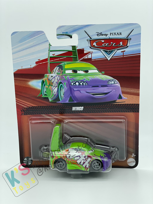 Disney Pixar Cars by MATTEL,  WINGO WITH FLAMES  - 2024 RELEASE - BNIP