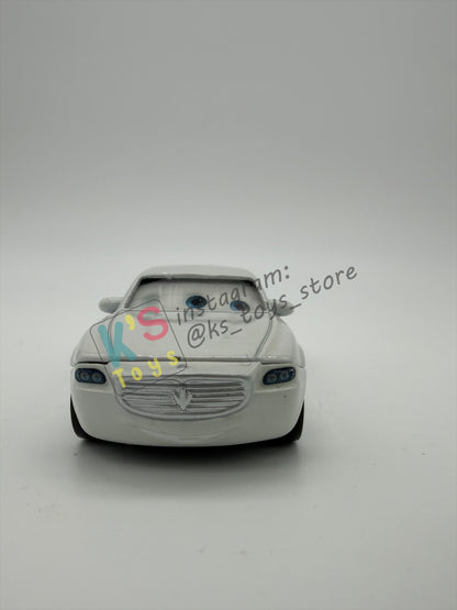 PRE-OWNED / LOOSE DISNEY PIXAR CARS BY MATTEL - "ANTONIO VELOCE ECCELLENTE LEMTICULAR EYES” - CARS, LENTICULAR EYES SERIES - NEAR MINT CONDITION - READ DESCRIPTION!!!!!!!!!!