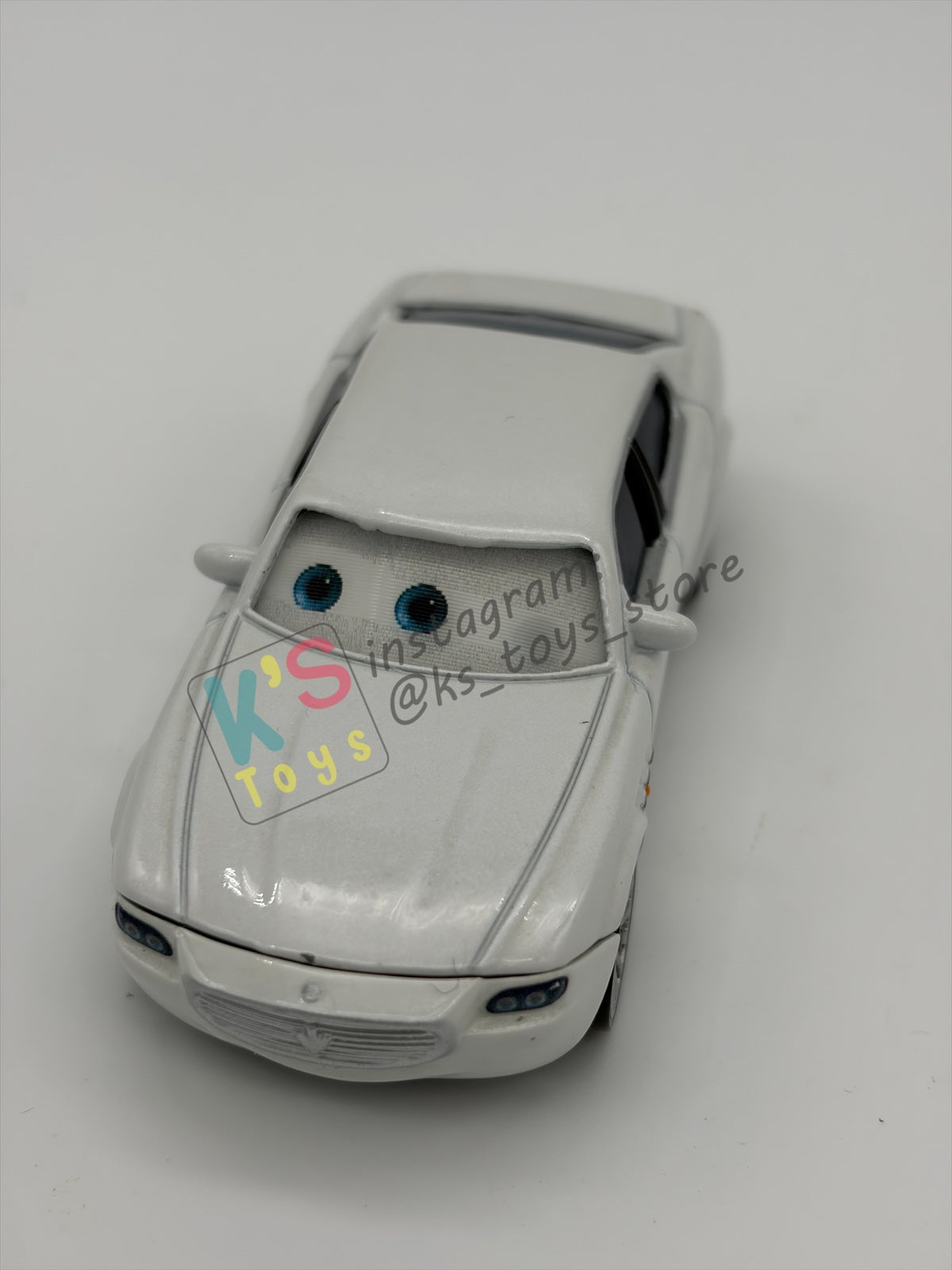 PRE-OWNED / LOOSE DISNEY PIXAR CARS BY MATTEL - "ANTONIO VELOCE ECCELLENTE LEMTICULAR EYES” - CARS, LENTICULAR EYES SERIES - NEAR MINT CONDITION - READ DESCRIPTION!!!!!!!!!!