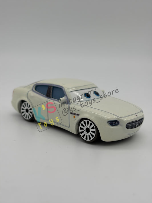 PRE-OWNED / LOOSE DISNEY PIXAR CARS BY MATTEL - "ANTONIO VELOCE ECCELLENTE” - CARS SERIES - NEAR MINT CONDITION - READ DESCRIPTION!!!!!!!!!!