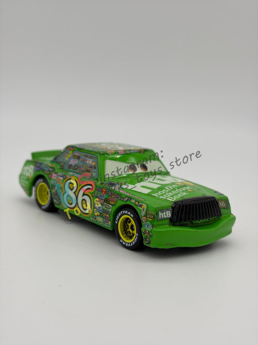 PRE-OWNED / LOOSE DISNEY PIXAR CARS BY MATTEL - "CHICK HICKS” - CARS SERIES - NEAR MINT CONDITION - READ DESCRIPTION!!!!!!!!!!