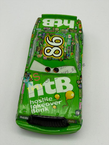PRE-OWNED / LOOSE DISNEY PIXAR CARS BY MATTEL - "CHICK HICKS” - CARS SERIES - NEAR MINT CONDITION - READ DESCRIPTION!!!!!!!!!!