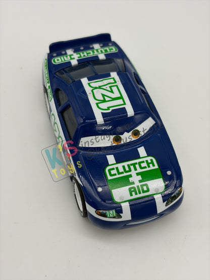 PRE-OWNED / LOOSE DISNEY PIXAR CARS BY MATTEL - "KEVIN SHIFTRIGHT RUBBER TIRES CLUTCH AID” - CARS SYNTHETIC RUBBER TIRES SERIES - NEAR MINT CONDITION - READ DESCRIPTION!!!!!!!!!!