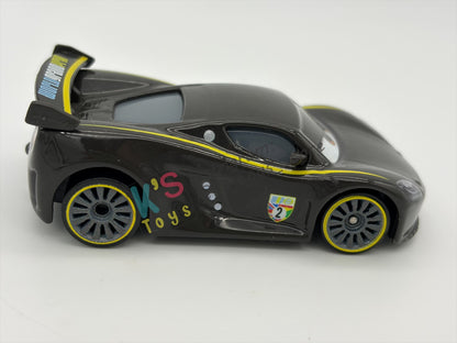 PRE-OWNED / LOOSE DISNEY PIXAR CARS BY MATTEL - "LEWIS HAMILTON" - CARS 2 SERIES - NEAR MINT CONDITION - READ DESCRIPTION!!!!!!!!!!!