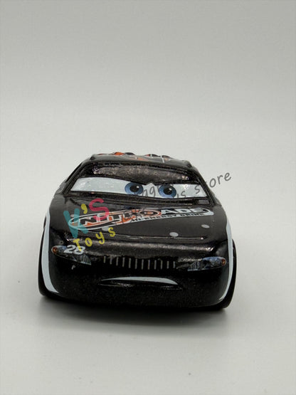 PRE-OWNED / LOOSE DISNEY PIXAR CARS - NITROADE #28 AIKEN AXLER - GOOD CONDITION - READ DESCRIPTION!!!!!!