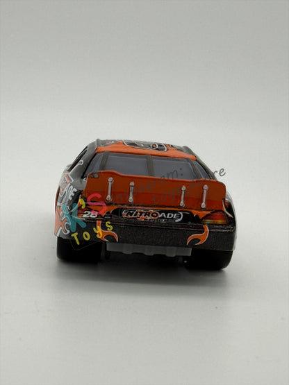 PRE-OWNED / LOOSE DISNEY PIXAR CARS - NITROADE #28 AIKEN AXLER - GOOD CONDITION - READ DESCRIPTION!!!!!!