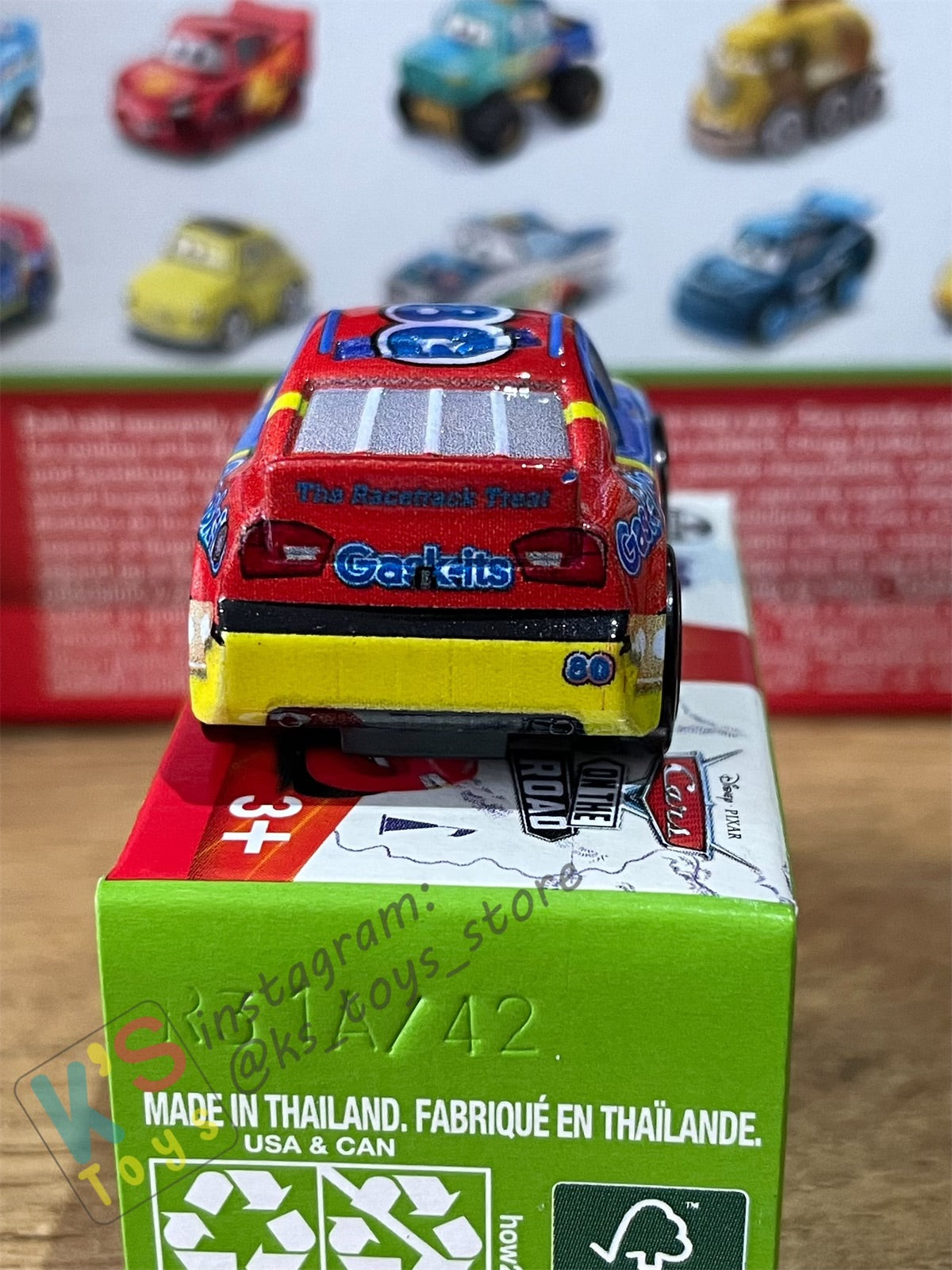 Mini Racers Pixar Disney Cars, 2022 Series 4 #42 REX REVLER