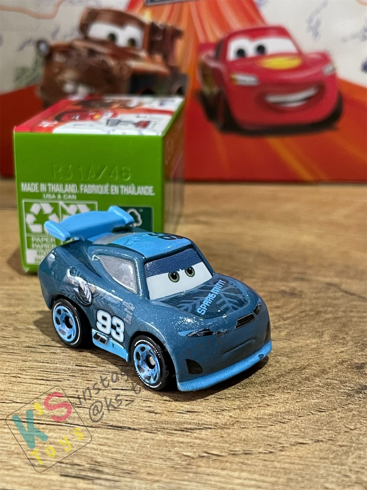 Mini Racers Pixar Disney Cars, 2022 Series 4 #46 NICK SHIFT