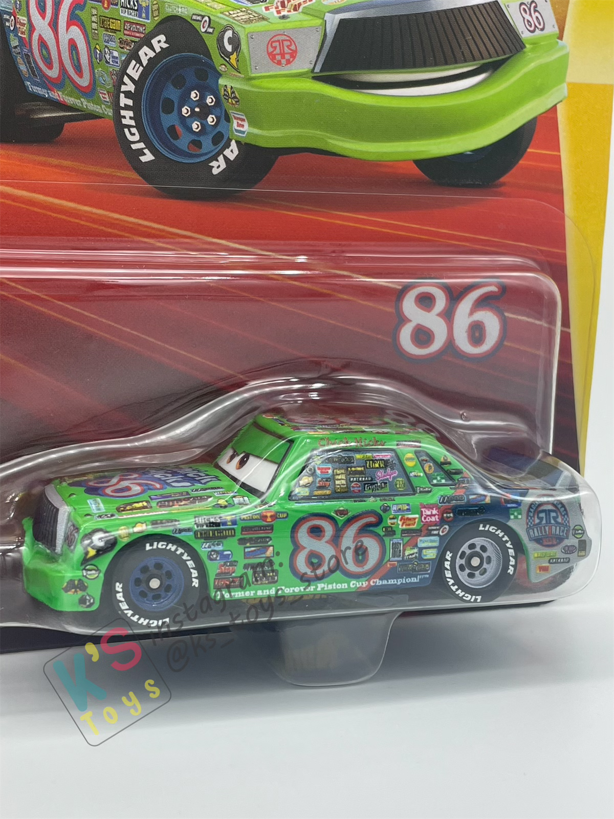 Disney Pixar Cars 1:55 by Mattel 2-Pack RACE RALLY 200 LIGHTNING MCQUEEN AND RACE RALLY 200 CHICK HICKS, RACE AND RESCUE SERIES - 2026 CHINA RELEASED - BNIP