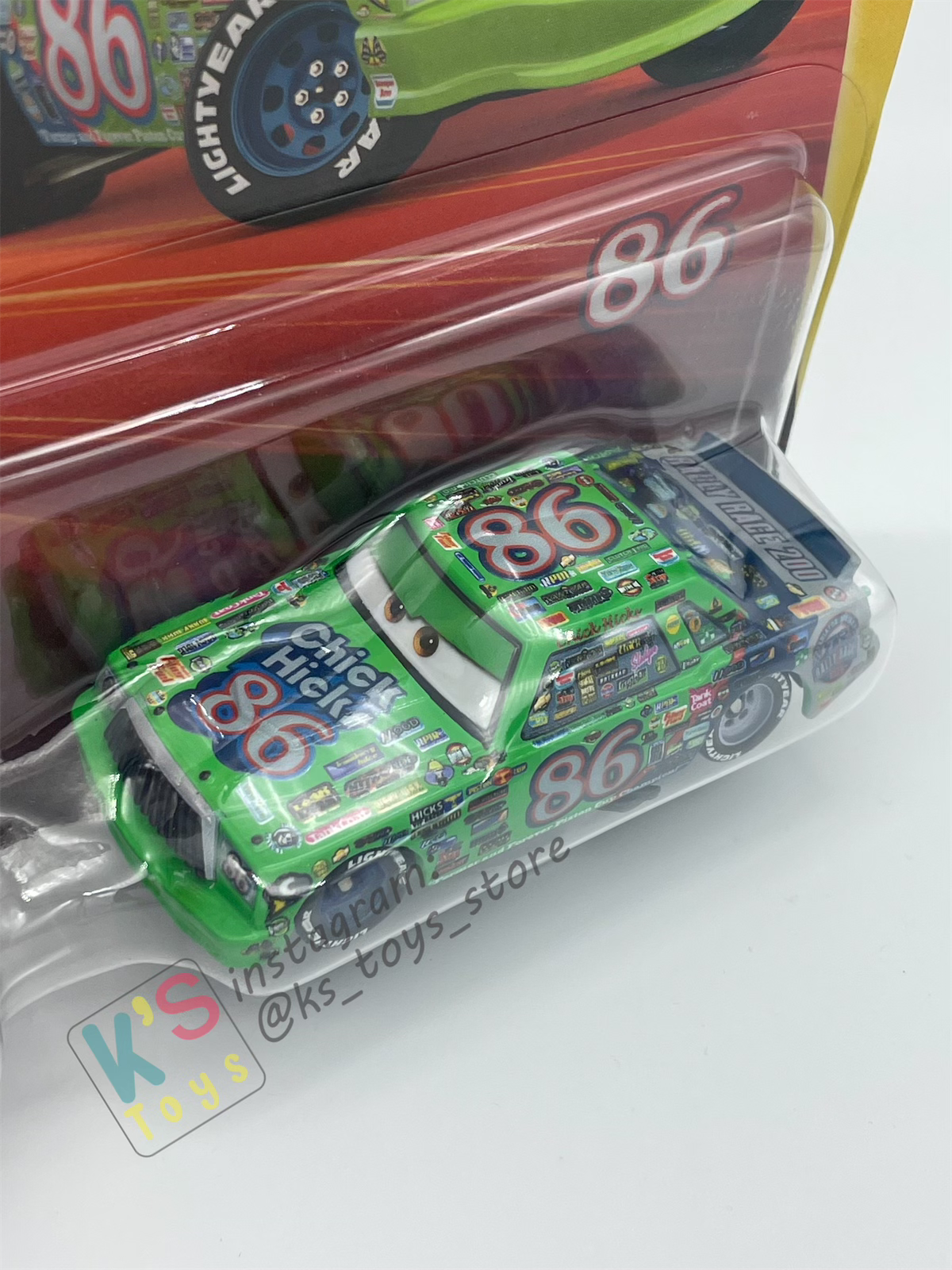 Disney Pixar Cars 1:55 by Mattel 2-Pack RACE RALLY 200 LIGHTNING MCQUEEN AND RACE RALLY 200 CHICK HICKS, RACE AND RESCUE SERIES - 2026 CHINA RELEASED - BNIP