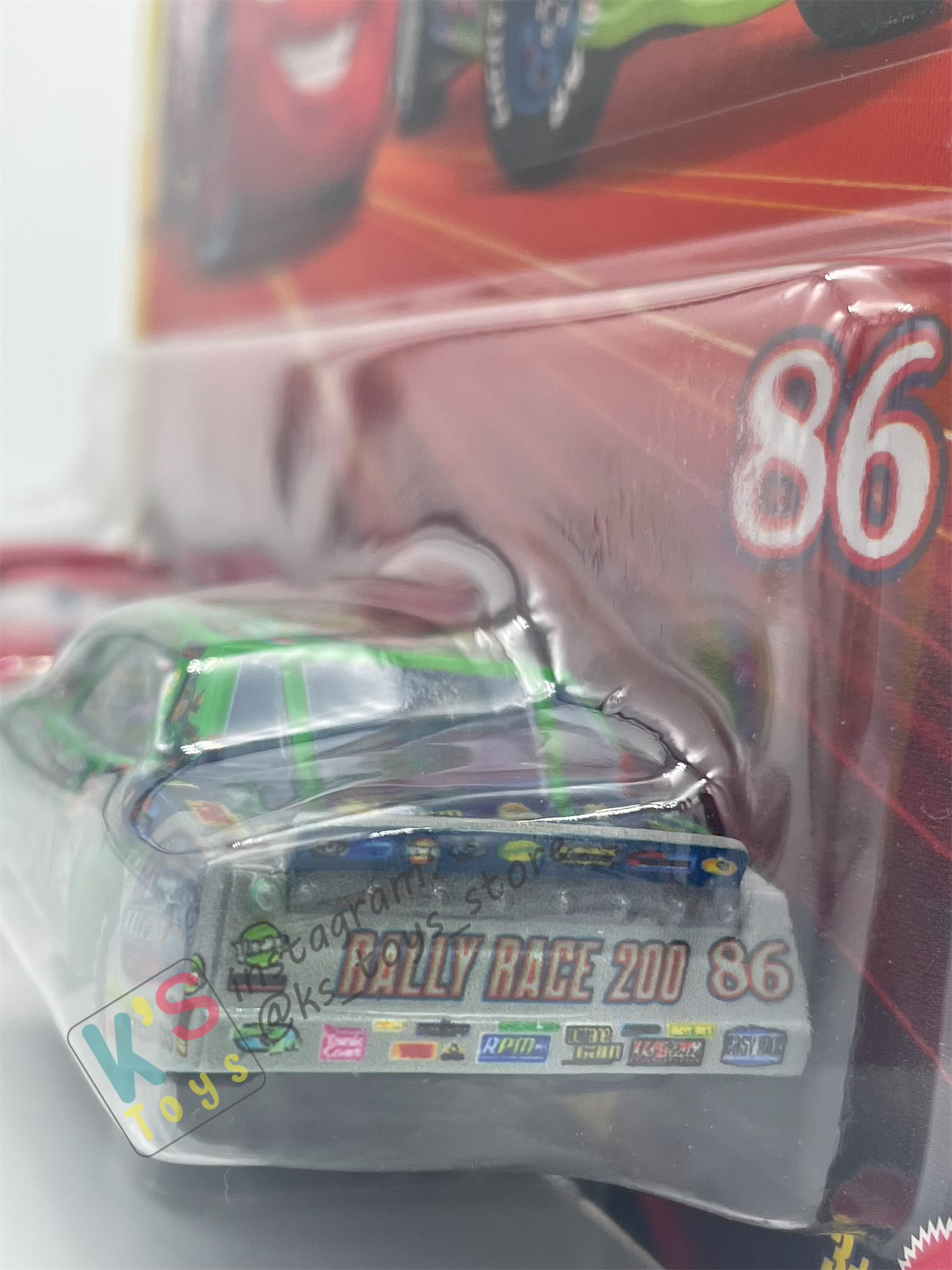 Disney Pixar Cars 1:55 by Mattel 2-Pack RACE RALLY 200 LIGHTNING MCQUEEN AND RACE RALLY 200 CHICK HICKS, RACE AND RESCUE SERIES - 2026 CHINA RELEASED - BNIP