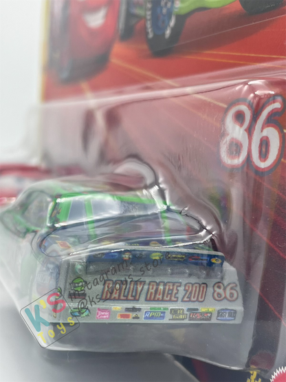 Disney Pixar Cars 1:55 by Mattel 2-Pack RACE RALLY 200 LIGHTNING MCQUEEN AND RACE RALLY 200 CHICK HICKS, RACE AND RESCUE SERIES - 2026 CHINA RELEASED - BNIP