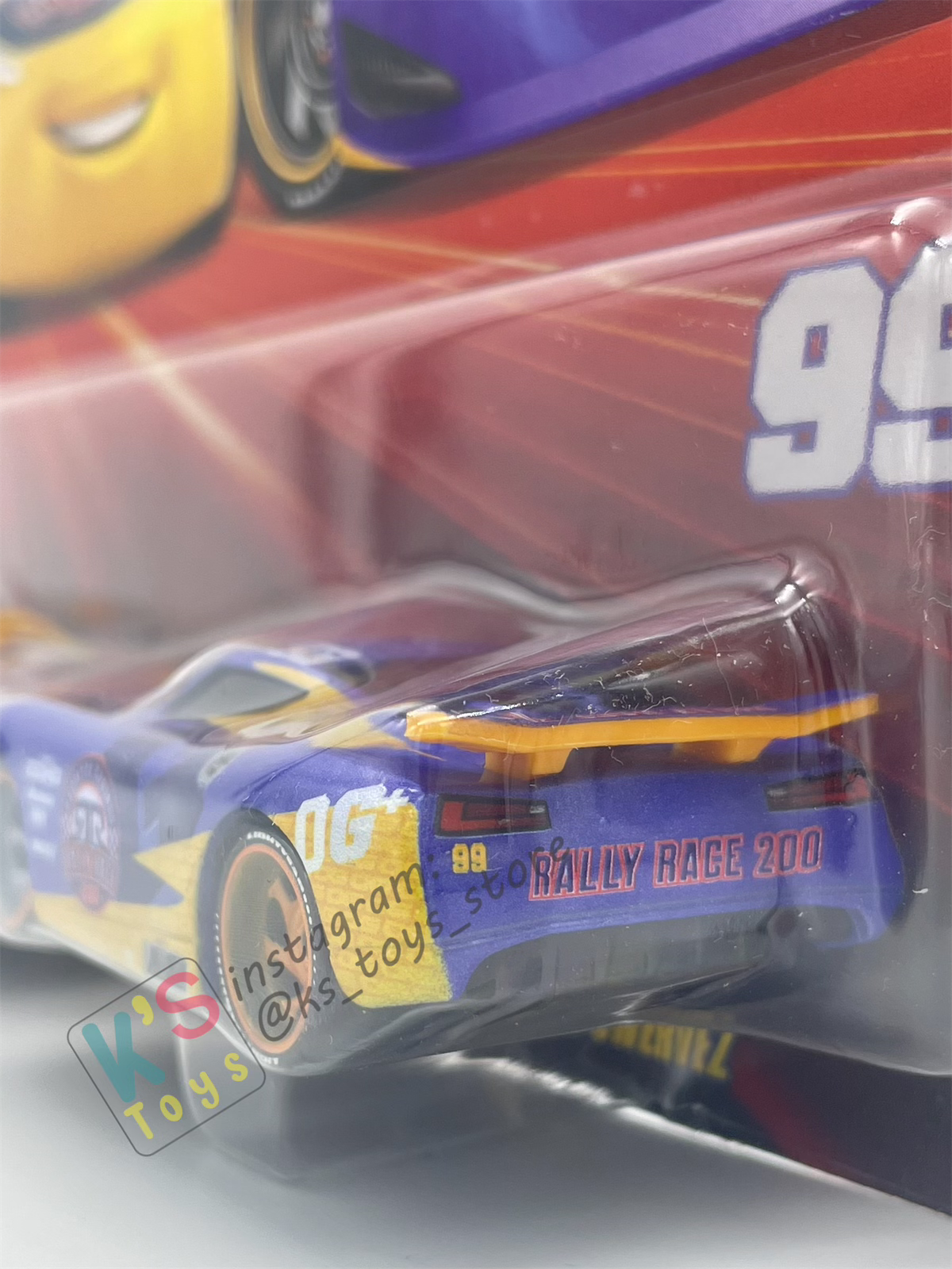 Disney Pixar Cars 1:55 by Mattel 2-Pack RACE RALLY 200 CRUZ RAMIREZ AND RACE RALLY 200 DANNY SWERVEZ - RACE AND RESCUE SERIES - 2025 CHINA RELEASED - BNIP