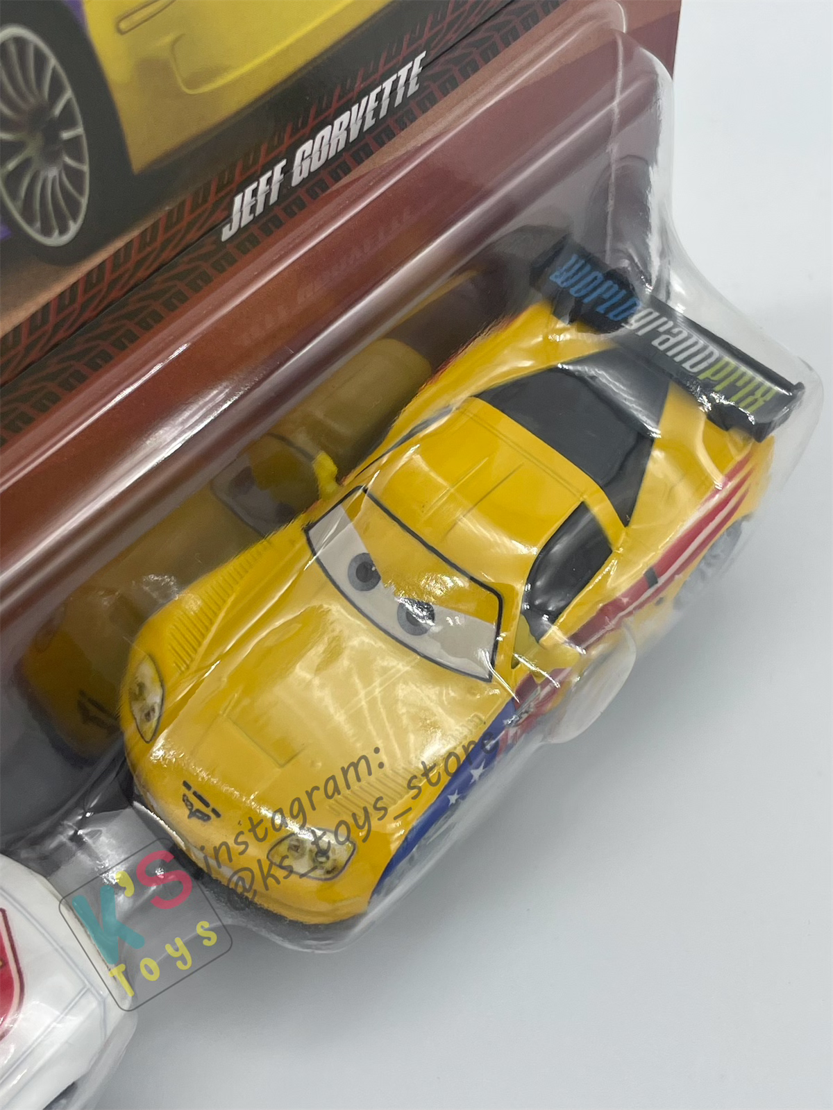 Disney Pixar Cars 1:55 by Mattel 2-Pack, PAT TRAXSON AND JEFF GORVETTE - 2025 RE-RELEASED - BNIP