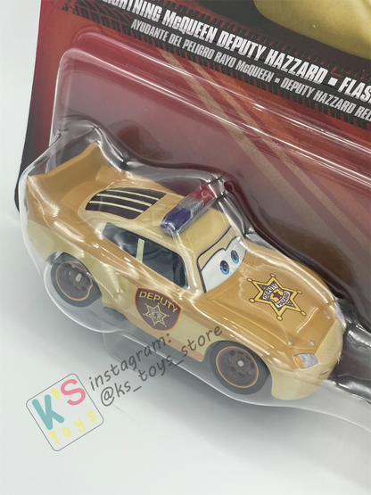 Disney Pixar Cars 1:55 2-Pack DEPUTY LIGHTNING MCQUEEN AND BELLA CADAVRE - 2025 CHINA RE-RELEASED -  BNIP