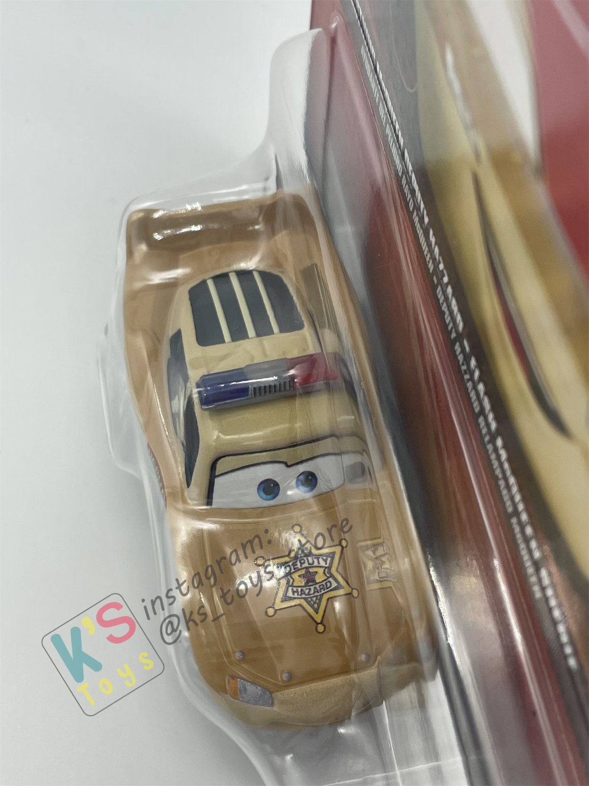 Disney Pixar Cars 1:55 2-Pack DEPUTY LIGHTNING MCQUEEN AND BELLA CADAVRE - 2025 CHINA RE-RELEASED -  BNIP